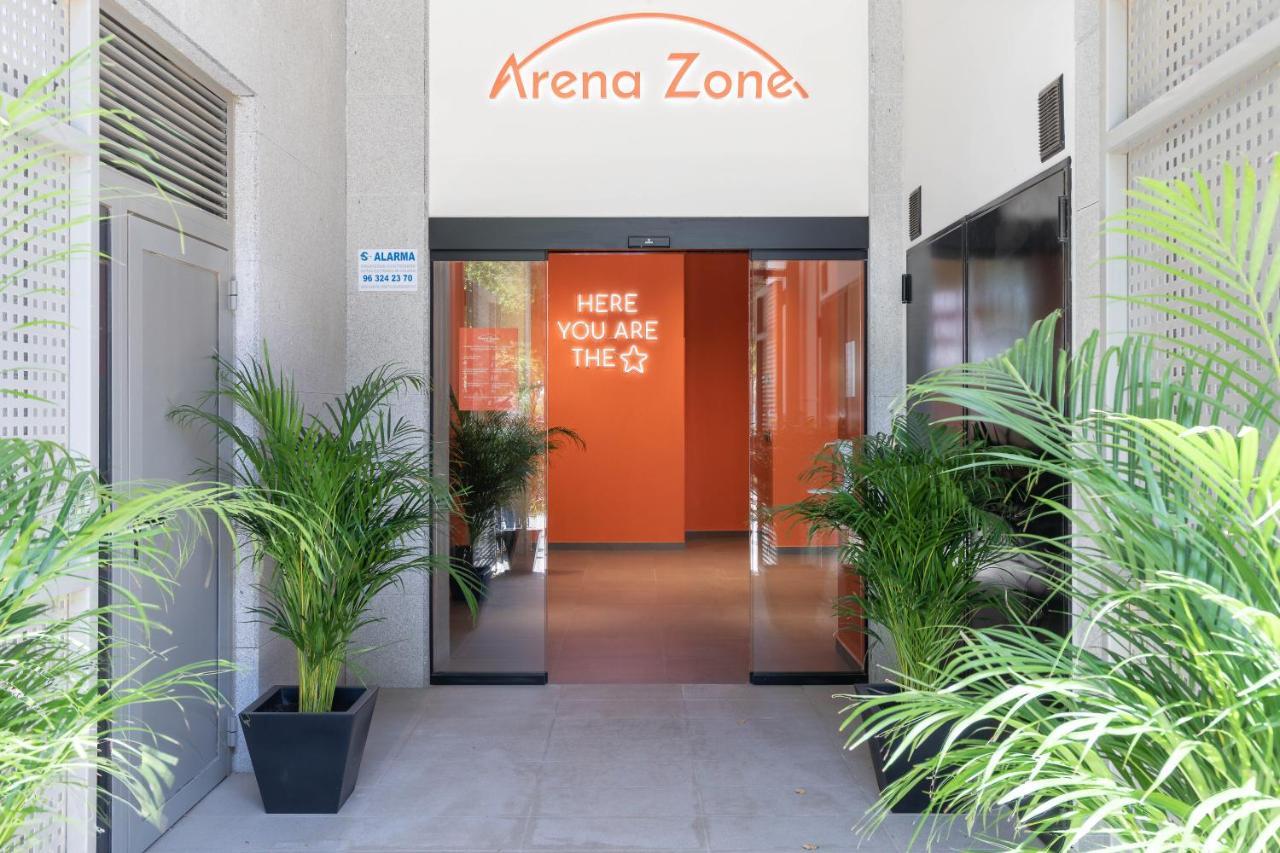 Arena Zone Hotel&Café Valencia Exterior foto